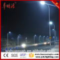 Hot dip galvanized steel self bended round tapered street led pole